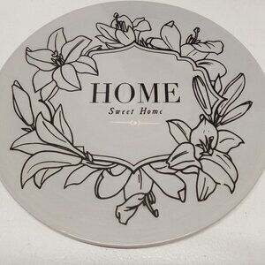 NEW! Moss & Embers Home Decorum "Home Sweet Home" 3-in-1 Trivet/Tray/Wall Art
